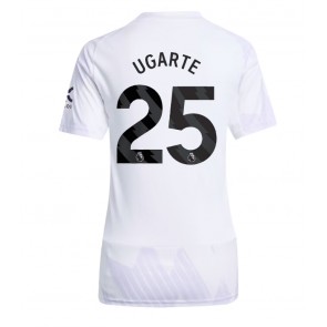 Manchester United Manuel Ugarte #25 Udebanetrøje Dame 2025-26 Kortærmet